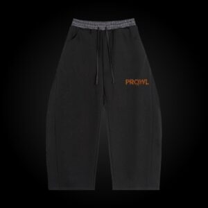 Plaid Waistband Barrel Sweatpants "PROWL"